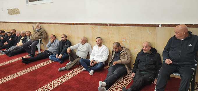 أمسية إيمانية حاشدة بمسجد العجمي في مدينة يافا